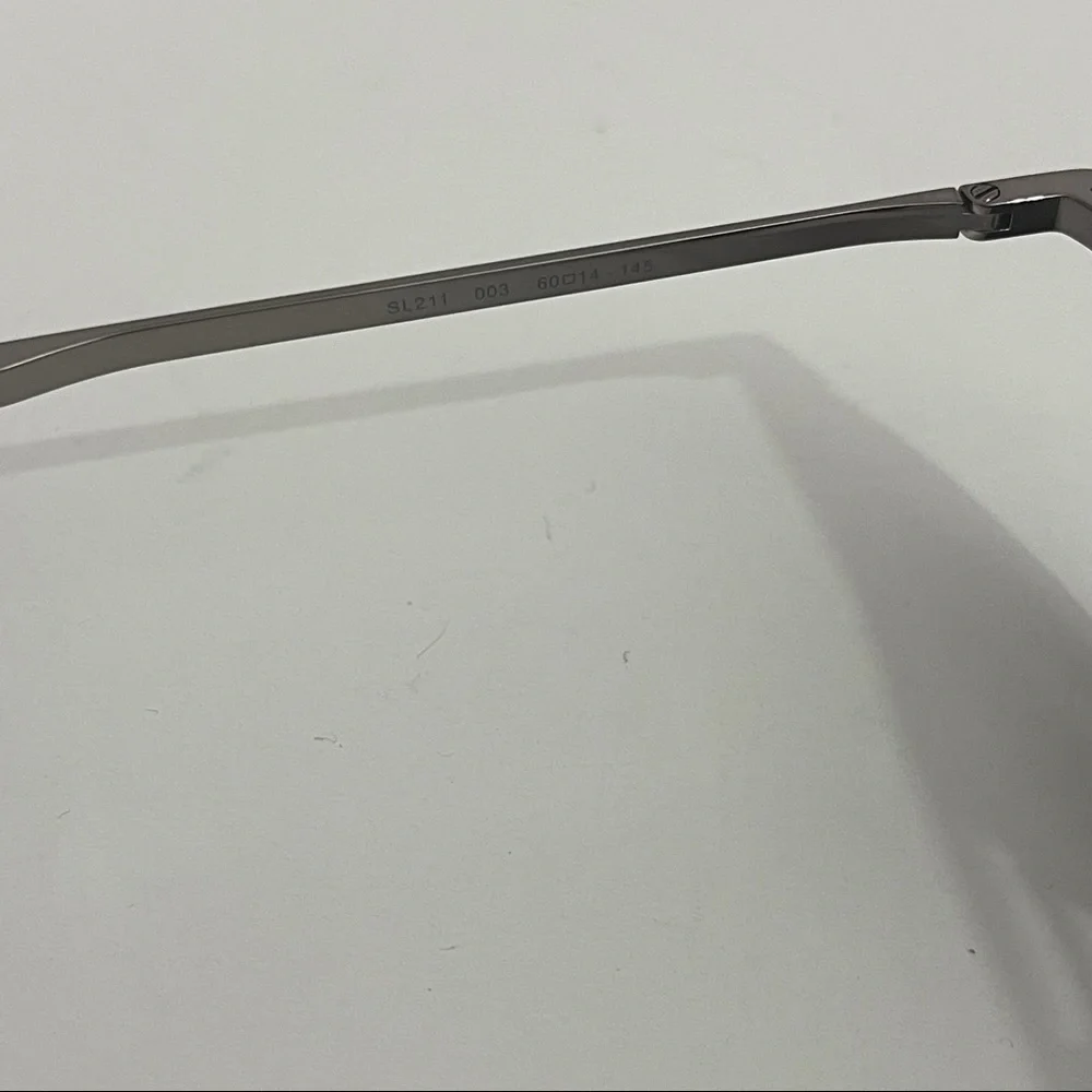 Saint Laurent Authentic 60MM Square Sunglasses New - Picture 10 of 15